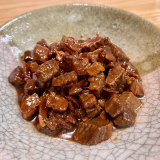 しっかり甘辛味でご飯がすすむ♪ 牛肉の煮物